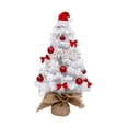 thumbnail image 2 of Árbol de Navidad de mesa, árbol de Navidad pequeño, mini árbol de Navidad artificial para fiestas, escritorio, decoración navideña de bricolaje, ofici 60 centímetros, 2 of 8