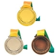 thumbnail image 2 of Juego Medallas Oro/plata/bronce 5 2 Cm Premio Recompensa para Competición, 2 of 4