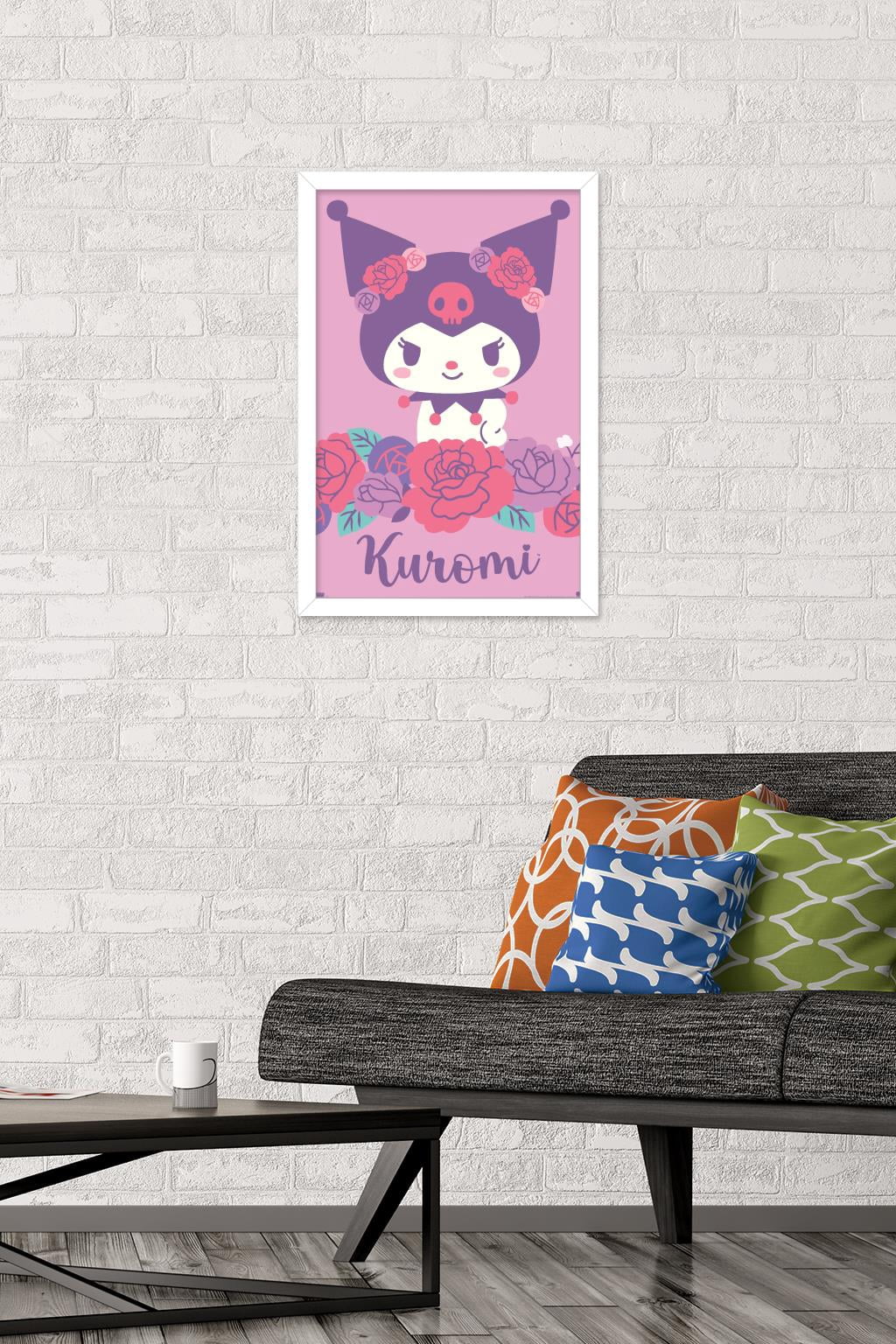 Hello Kitty and Friends: 24 Flowers - Kuromi Wall Poster, 14.725