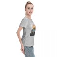thumbnail image 5 of ALLNOB Women's Off-Road Vehicle Standard Short Sleeve T-Shirt 150g Gray, 5 of 8