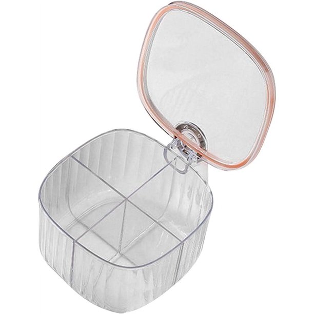 (Transparente) Caja de almacenamiento de especias transparente, tarro de especias transparente - Tarro de especias a prueba de humedad con tapa y cuchara, recipiente para condimentos