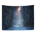 thumbnail image 2 of EREHome In Winter The Trees Home Decoration Wall Tapestry 60x40 inches, 2 of 4