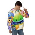 thumbnail image 4 of Team Umizoomi Men's Hoodie With Color Drawstrings Sweatshirt Hooded Pullover Print Winter Coat Jacket Medium, 4 of 9