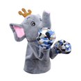 thumbnail image 3 of Marioneta de mano de animales de peluche perfke Juguetes educativos con sonidos y acción de boxeo, 3 of 9