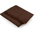 thumbnail image 4 of CGK Linens Ultra Soft & Comfy Pillowcases Set of 2 - Queen / Standard Size Hotel Quality Breathable 2-Piece Pillow Covers, Brown, 4 of 7