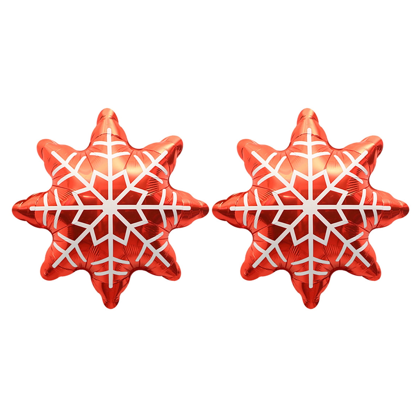 Farfi Xmas Snowflake Balloons Reusable Inflatable Easy to Expand ...