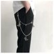 thumbnail image 5 of HomeKingdee Silver-Plated Metal Hip Hop Paper Clip Waist Chain - Fashion Trouser Belt for Hip Hop Style and Gift Ideas, 5 of 5