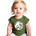 thumbnail image 5 of 2 Rex 2nd Birthday Shirt for Boys & Girls T-Rex Dinosaur Party Tee for Toddler Military Green Shirt 3T, 5 of 8
