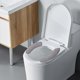 thumbnail image 4 of Cojín grueso para asiento de inodoro | Funda impermeable suave | Instalación adhesiva | Fácil de limpiar | Gris, azul y rosa | Juego de 2 unidades, 4 of 6