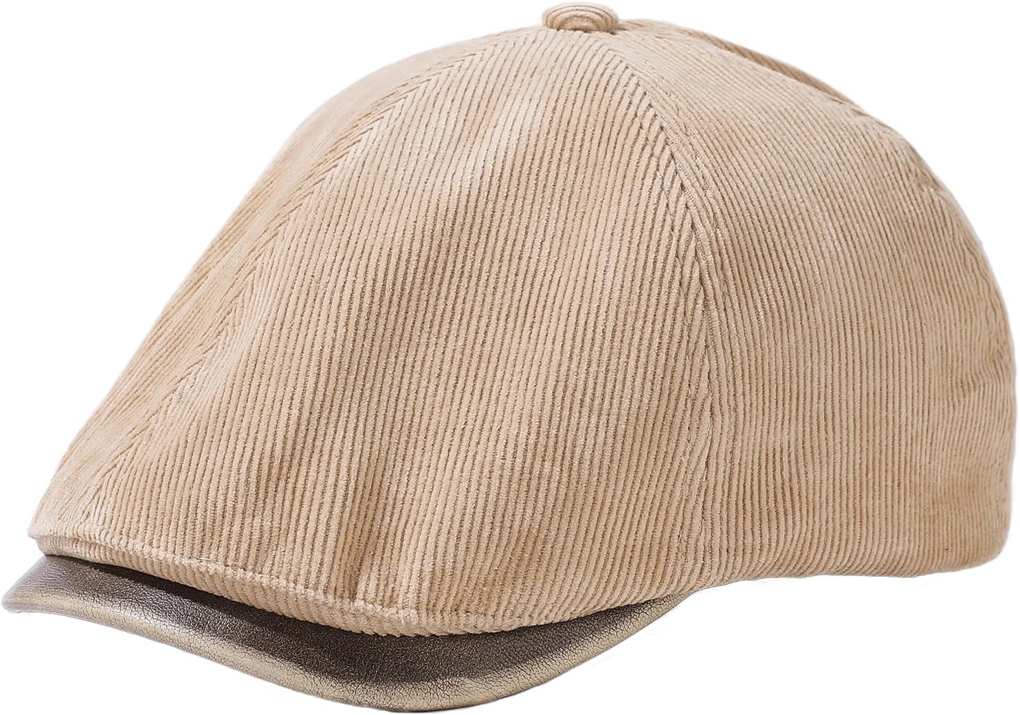 Women\'s Vintage Newsboy Hat Winter Suede Cap Octagonal Hat Fashion Gatsby Vintage Newsboy Hats Winter Suede Caps Women main image 4