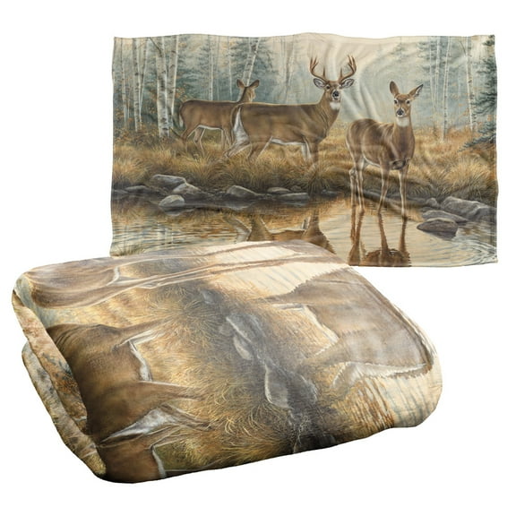Wild Wings Autumn Reflections 2 Silky Touch Super Soft Throw Blanket 36" x 58"