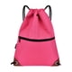 thumbnail image 1 of Mochila Con Cordón Bolsas De Saco De Gimnasia Deportiva Con Bolsillos Con Cremallera Bolsa De Gimnasia Unisex Para Deportes Al Aire Libre Sweethay AP007949-05, 1 of 5
