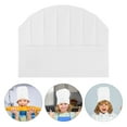 thumbnail image 4 of 20 gorros de chef ajustables para niños, desechables, de tela no tejida, color blanco, para cocina, catering y repostería, 4 of 8