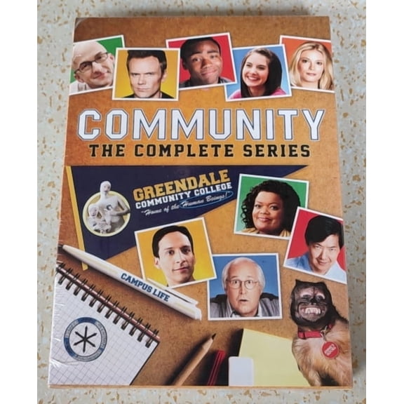 Community: The Complete Series (DVD,12-Discs) New Sealed