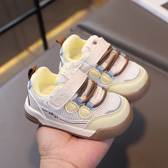 Willtoo Toddler Wide Toe Box Shoes, Boy and Girl Barefoot First Walking Shoe Kids Fashion Sneaker Non-Slip Comfortable