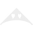 thumbnail image 2 of Ekena Millwork 60"W x 30"H x 1"P (12/12) Pitch Winston Architectural Grade PVC Gable Pediment, 2 of 5
