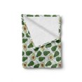 thumbnail image 2 of Avocado Soft Flannel Fleece Throw Blanket, Assortment of Exotic Fruit Illustration Sketched Hand Drawnd Vanished Colors, Cozy Plush for Indoor and Outdoor Use, 50" x 60", Multicolor, by Ambesonne, 2 of 6