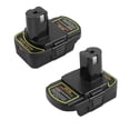 thumbnail image 1 of Adaptador de batería y convertidor ZLWAWAOL DM18RL USB tipo C, paquete 2, 1 of 7