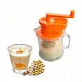 thumbnail image 4 of Manual Citrus Juicer Portable Hand Crank Juicer with Fine Mesh BPA-Free Fruit Soy Milk Press for Home Travel Ergonomic Juice Extractor for Orange Apples Ginger Juice, 4 of 8