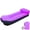 Purple, variant on Quick Folding Inflatable Mattress, Multifunctional Inflatable Sofa Lounge Chair, Soft & Comfortable, Portable Air Cushion for Camping, Beach, Music Festival, Outdoor Essentials