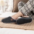 thumbnail image 2 of Pantuflas ULTRAIDEAS de punto gris oscuro Talla 28-29 cm, 2 of 8