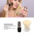 thumbnail image 4 of Makeup Powder Brush,  Thicken Ergonomics Multipurpose 2pcs Cheek Makeup Powder Brush  For Makeup Shop, 4 of 8