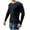 Black, variant on Fall Shirts for Men Casual Solid Round Neck Pullover Long Sleeve Sweater Slim Fit Bottoming Knit Top