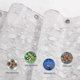 thumbnail image 3 of 2025 Waterproof Antibacterial EVA Shower and Bath Curtain Anti-Mold with Weight Magnet Bottom for Kids 3D Stone Pattern Includes 12 Shower Curtain Rin, 3 of 5