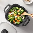 thumbnail image 5 of Electric Skillet, Electric Frying Pan with Lid, Multifunctional Skillet for Frying, Grilling, Boiling & Cooking, Nonstick, Compact, Easy to Clean, Adjustable Temp Control, 5 of 8