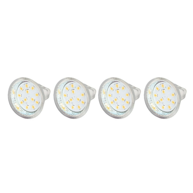 Bombilla, 4 piezas MR11 12LED Luz M Bombilla LED Bombilla muy versátil
