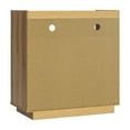 thumbnail image 5 of Ameriwood Home Wynn 2-Door Accent Cabinet , Natural with Faux Wave Door Fronts, 5 of 13