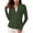 Army Green, variant on Womens Solid Color Sun Protection Long Sleeve 1/4 Zip Pullover Athletic Hiking Running Workout Tops Red S(S)