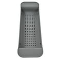 thumbnail image 2 of Bathtub Rack, Multifunction Rust Resistant Telescopic Bathtub Caddy Tray Waterproof  For Towel For Wine For Candle Grey, 2 of 8