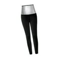 thumbnail image 2 of Sauna Sweat Pants Slimming Shorts Waist Trimmer Exercise Leggings High Waist L Pants, 2 of 6