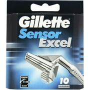Gillette Sensor Excel Refill Blade Cartridges, 10 count