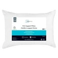 thumbnail image 1 of Mainstays Firm Support Bed Pillow, S/Q- Cotton Cover, Back Sleeper, 1 of 4