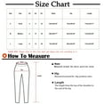 thumbnail image 3 of Idoravan Women's Plus Size Pants Womens Fashionable Slim Fitting Mesh Splicing High Waist Hip Bag Micro Pull Casual Pants, 3 of 5
