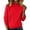 Watermelon Red, variant on ManxiVoo Women's Half Turtleneck Sweater Long Sleeve Slim Fitting Knit Top Warm Flattering Pullover for Autumn Winter Versatile Layering Basics L Size Blue