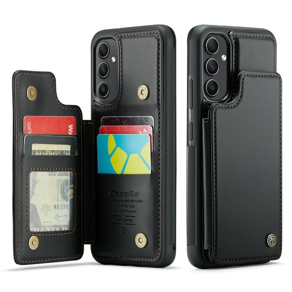 for Samsung Galaxy A54 5G Case with Card Holder, Wallet Case for Women Men with RFID Blocking, Durable Leather Kickstand Magnetic Clasp Shockproof Phone Case for Samsung Galaxy A54 5G