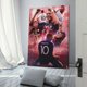thumbnail image 3 of Kylian Mbappé Cuadro decorativo colgante - Arte de pared - Póster enmarcado - Decoración de pared - Regalos para familia, amigos y aficionados 20*30 cm, 3 of 6