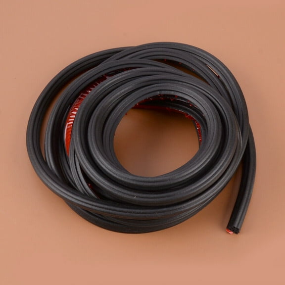3-Layer Car Door Seal Strips Sound Insulation Weatherstrip Accessories Rubber 5M