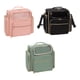 thumbnail image 5 of Qarigey Bolsa de almacenamiento impermeable ligera de tela para viajes y deportes bolsa de viaje impermeable grande Bolsas de mensajero y de hombro Rosa, 5 of 6