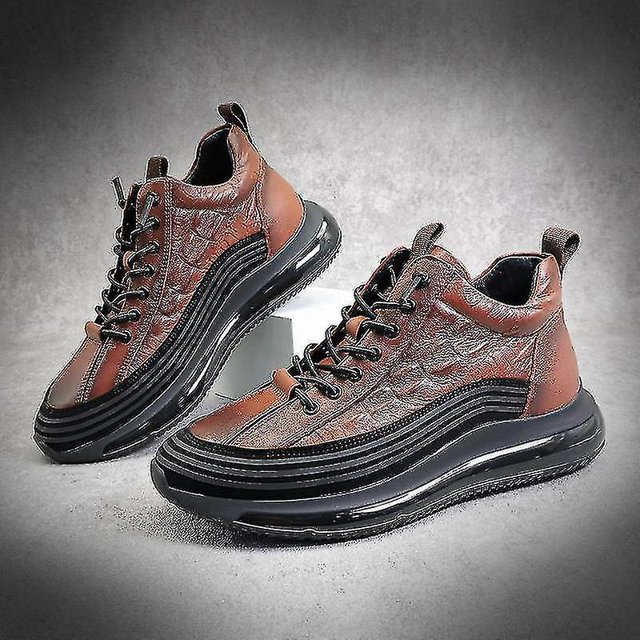 Zapatos vulcanizados para hombre, zapatillas informales con estampado de cocodrilo de lujo a la moda, calzado deportivo cómodo con plataforma 2023