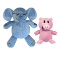thumbnail image 1 of Plush Toys Generic 2024 Blue Elephant and Pink Pig para niños, 1 of 6