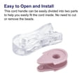 thumbnail image 4 of Uxcell Blinds Chain Handles, 2Pack 90mm Roller Shade Cord Weights for Window Parts, Pink, 4 of 6