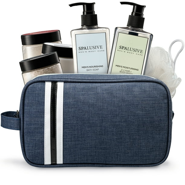 SpaLusive Luxury Spa Gift Set for Men Natural Men’s Body Care Bath