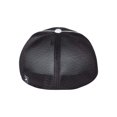 thumbnail image 2 of Richardson Pulse Sportmesh with R-Flex Cap, S-M, Black-White Contrast, 2 of 3