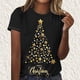 thumbnail image 3 of Camisetas Casuales de las Mujeres Suéter de Manga Corta Impreso Cuello Redondo, Poliéster Ligero para Todas las Estaciones Diario Y Confort de Uso, 3 of 4