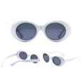 thumbnail image 4 of Gafas de sol ovaladas retro - Gafas de sol UV400 Gafas para mujeres y hombres Sincero  Hogar, 4 of 4