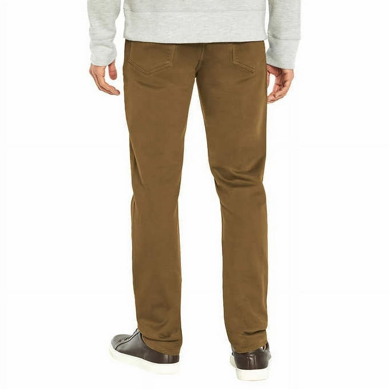 Banana Republic Men's Slim Fit Stretch Fabric 5 Pocket Pant | Tan